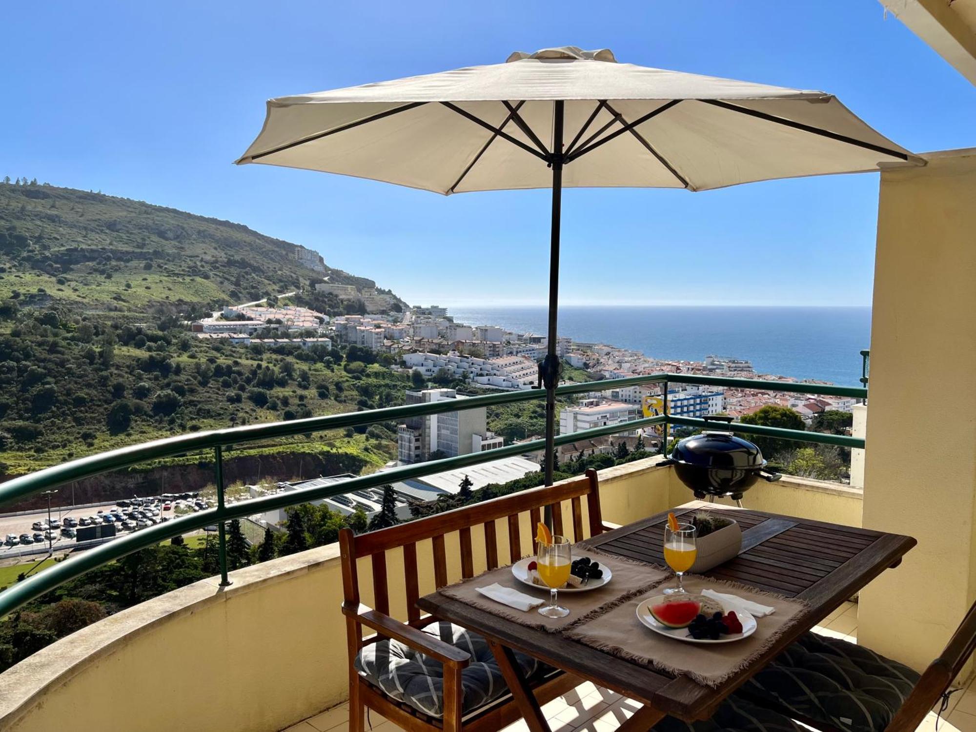 Apartamento Casa Do Mar - Sea View - Wifi - Barbecue Sesimbra Exterior foto